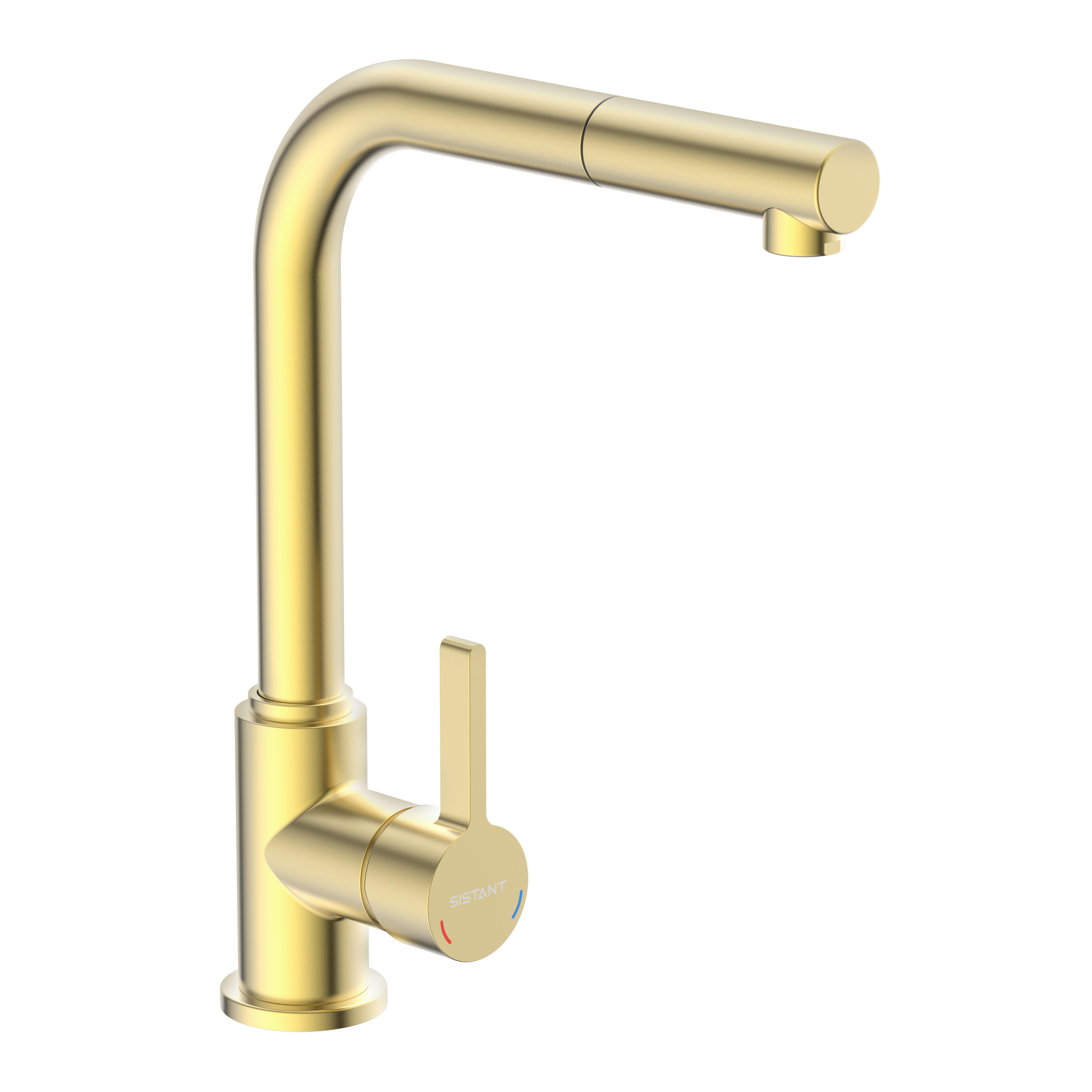 KÜCHENARMATUR SISTANT OSLO - Goldfarben, Basics, Metall (32,5cm) - Sistant