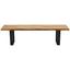 Lavica Kayla Dub Masív - farby dubu, Moderný, drevo (175/46/45cm) - Modern Living Lavica Kayla Dub Masív - farby dubu, Moderný, drevo (175/46/45cm) - Modern Living