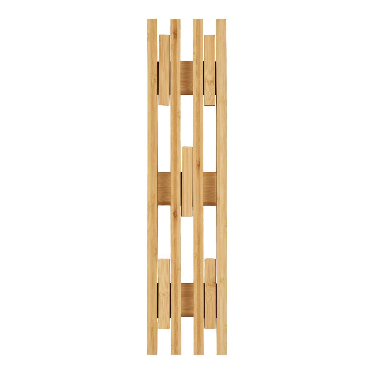 Garderobenpaneel Ember Hellbraun B: 14 cm - Hellbraun, Design, Holz (14/60/9.5cm)