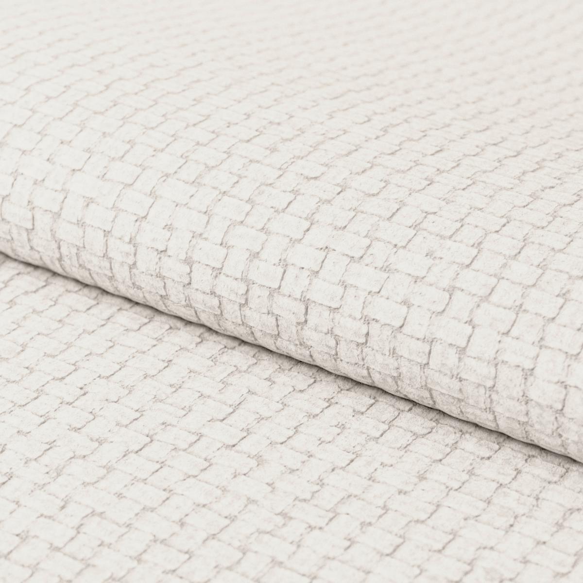 Ecksofa mit Bettfunktion Malaga new Chenille creme - Creme/Schwarz, KONVENTIONELL, Textil (203/286cm) - Ondega