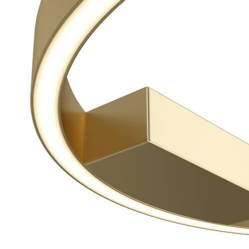 Deckenleuchte Rim - Messingfarben, Trend, Metall (40/3,5cm) - MAYTONI