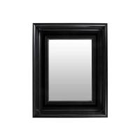 Wandspiegel Rechteckig 36,5x45,5cm Rahmen Dunkelbraun - Dunkelbraun, Basics, Glas/Kunststoff (36,5/45,5/5,2cm) - Kayoom