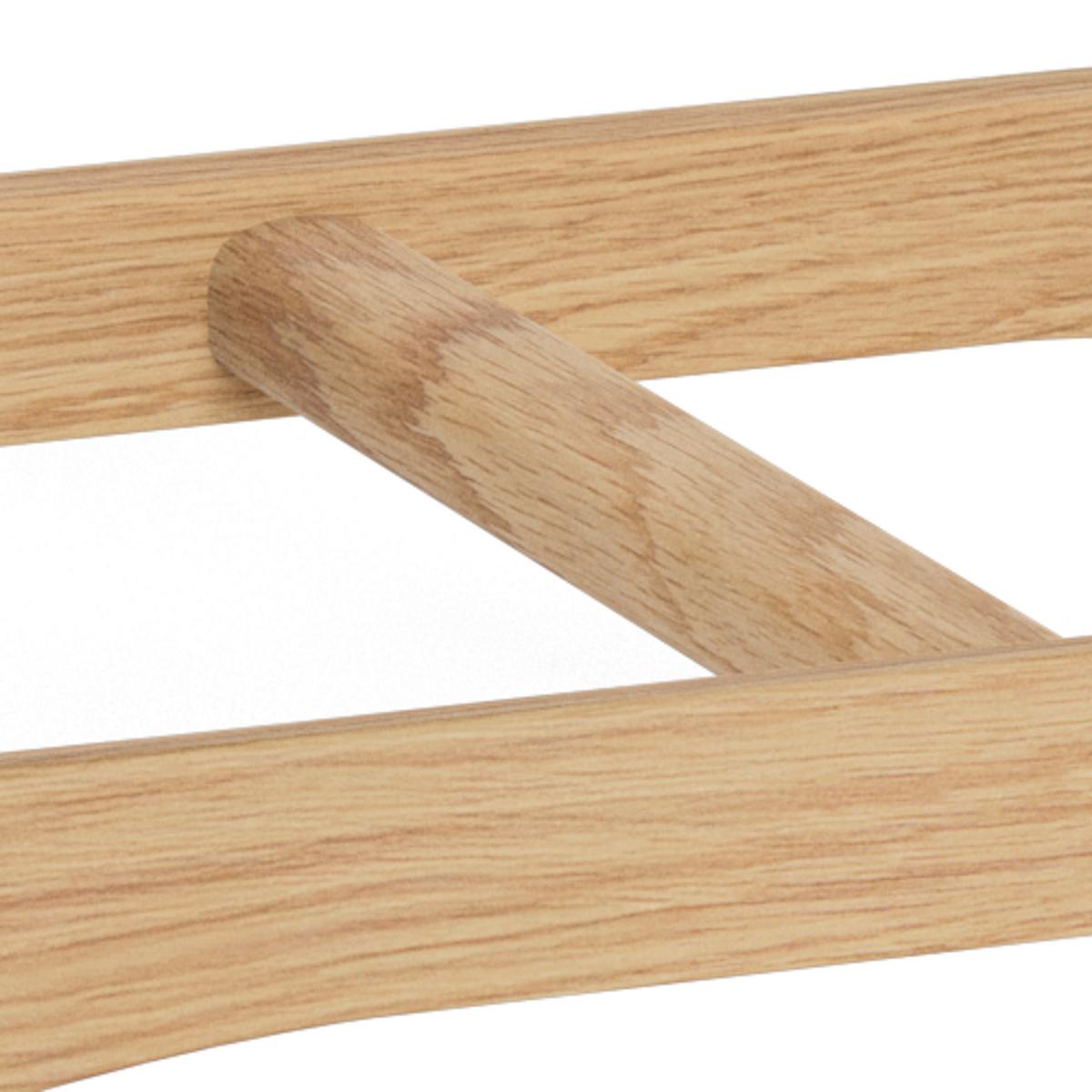 Pultová židle ADDI béžová - béžová, Moderní, dřevo/textil (52/91/52cm) - MID.YOU