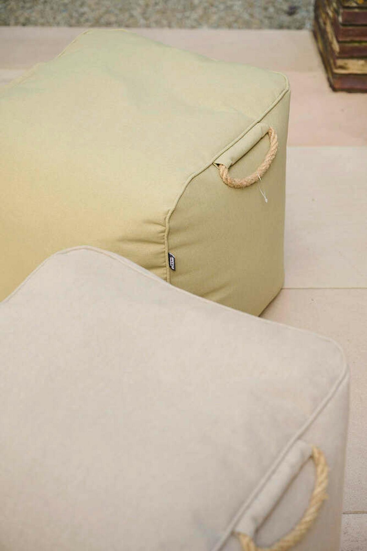 Gartenhocker Integral-Hocker - Grün, MODERN, Kunststoff (48/46/46cm) - Siena Garden