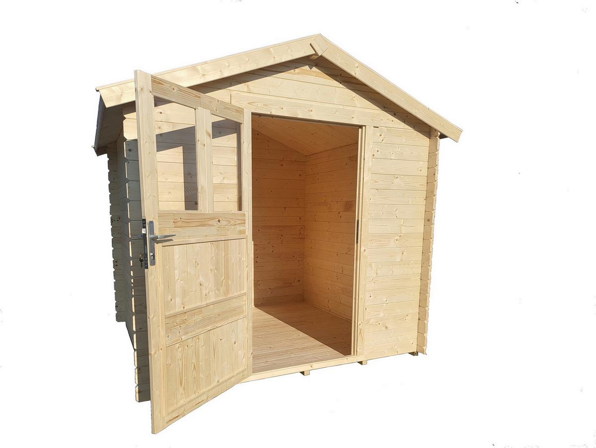 Kerti Faház Lilie Kb. 4,84m2 - natúr színű, Basics, fa - Best Price