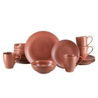 KOMBINOVANÝ SERVIS 25136 SIERRA NEVADA FUEGO - bordová, Basics, keramika - Creatable