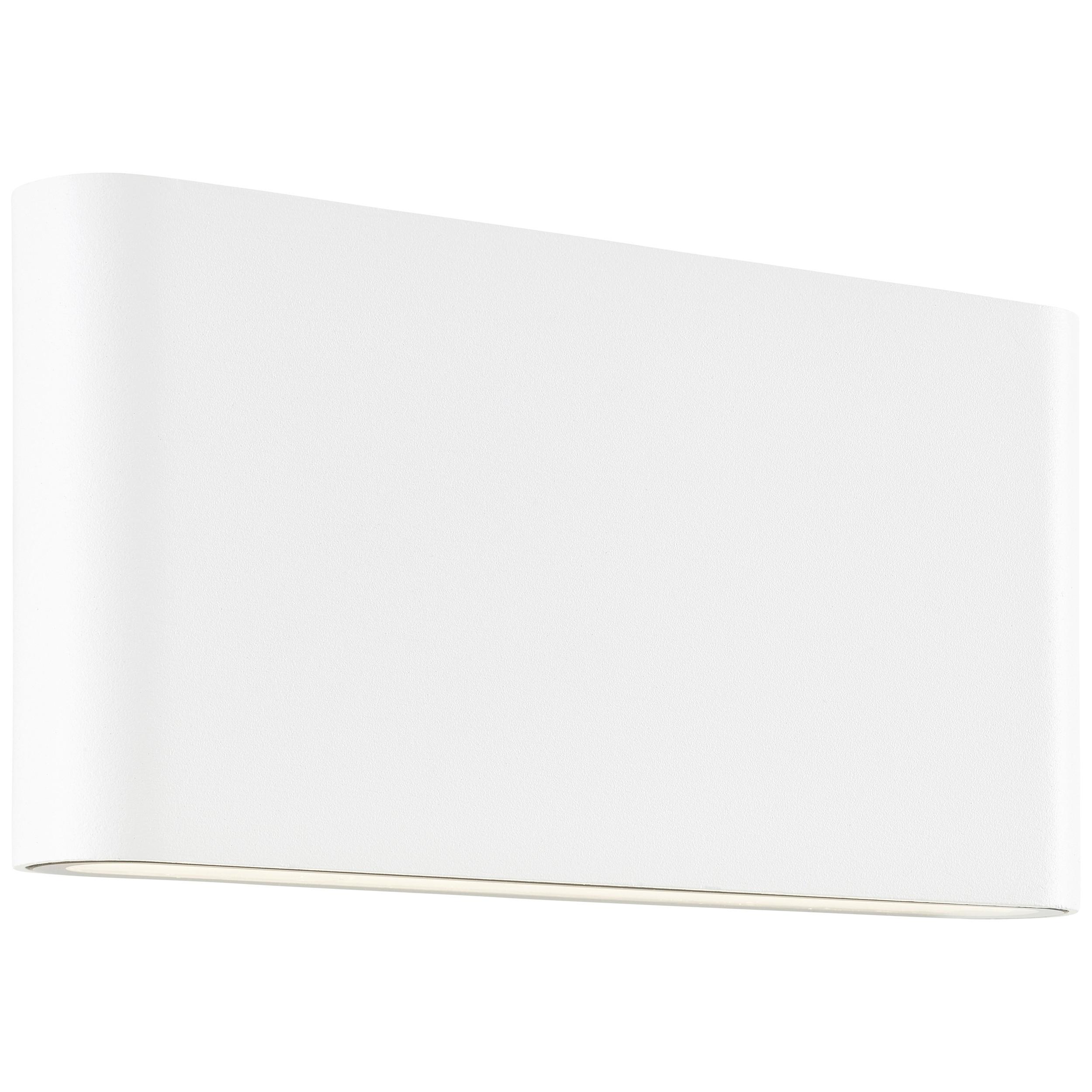 Außenwandleuchte G90973a05 Welbie - Weiß, Design, Glas/Metall (9/17,5/2,9cm) - Brilliant