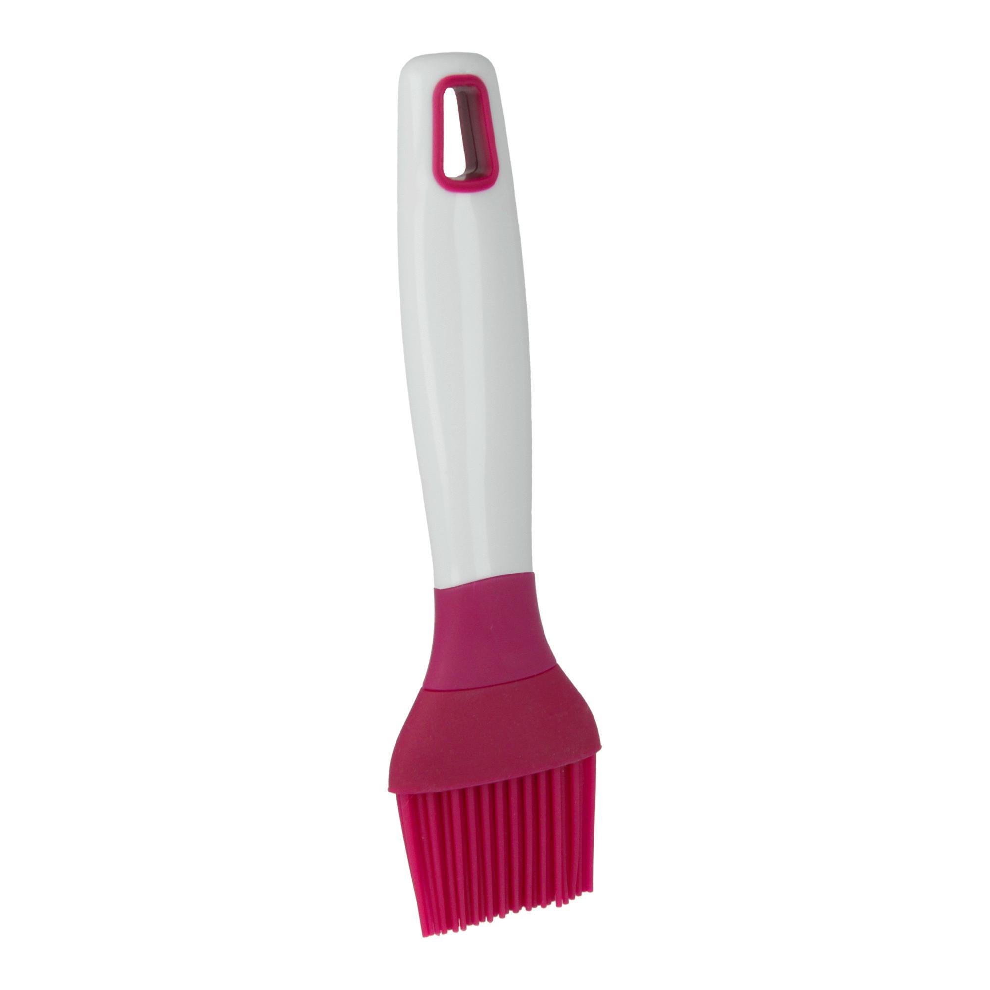 Backpinsel Morris H: 25,5 cm Weiß - Weiß, Basics, Kunststoff (6,8/25,5/2,1cm) - Metaltex