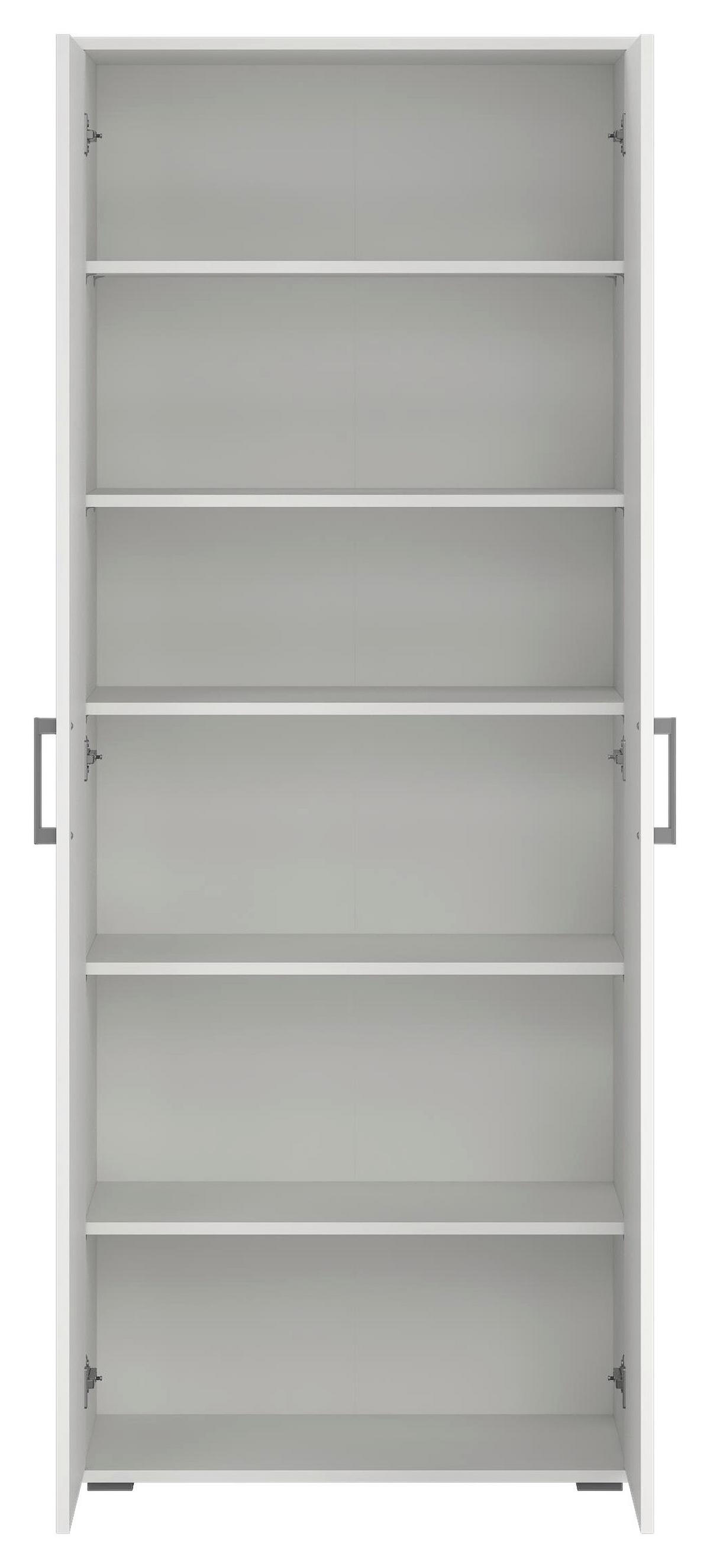 VIACÚČELOVÁ SKRIŇA JIMMY I - biela, Konventionell, kompozitné drevo (70/178.9/33,4cm) - Mömax