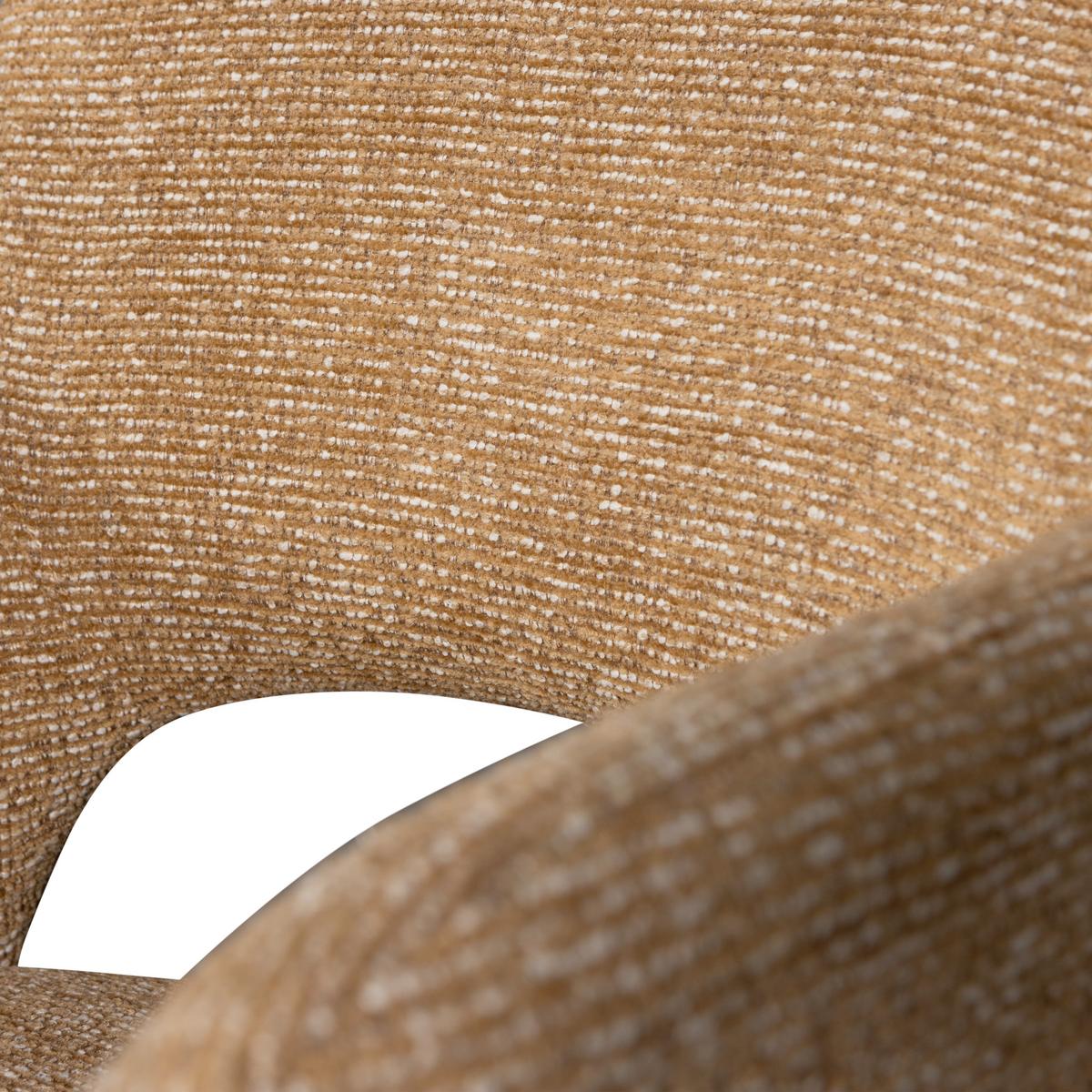 Armlehnstuhl-Set Murat Gelb/Naturfarben B: 61cm - Gelb/Naturfarben, MODERN, Holz/Textil (61/86/60cm) - Livetastic