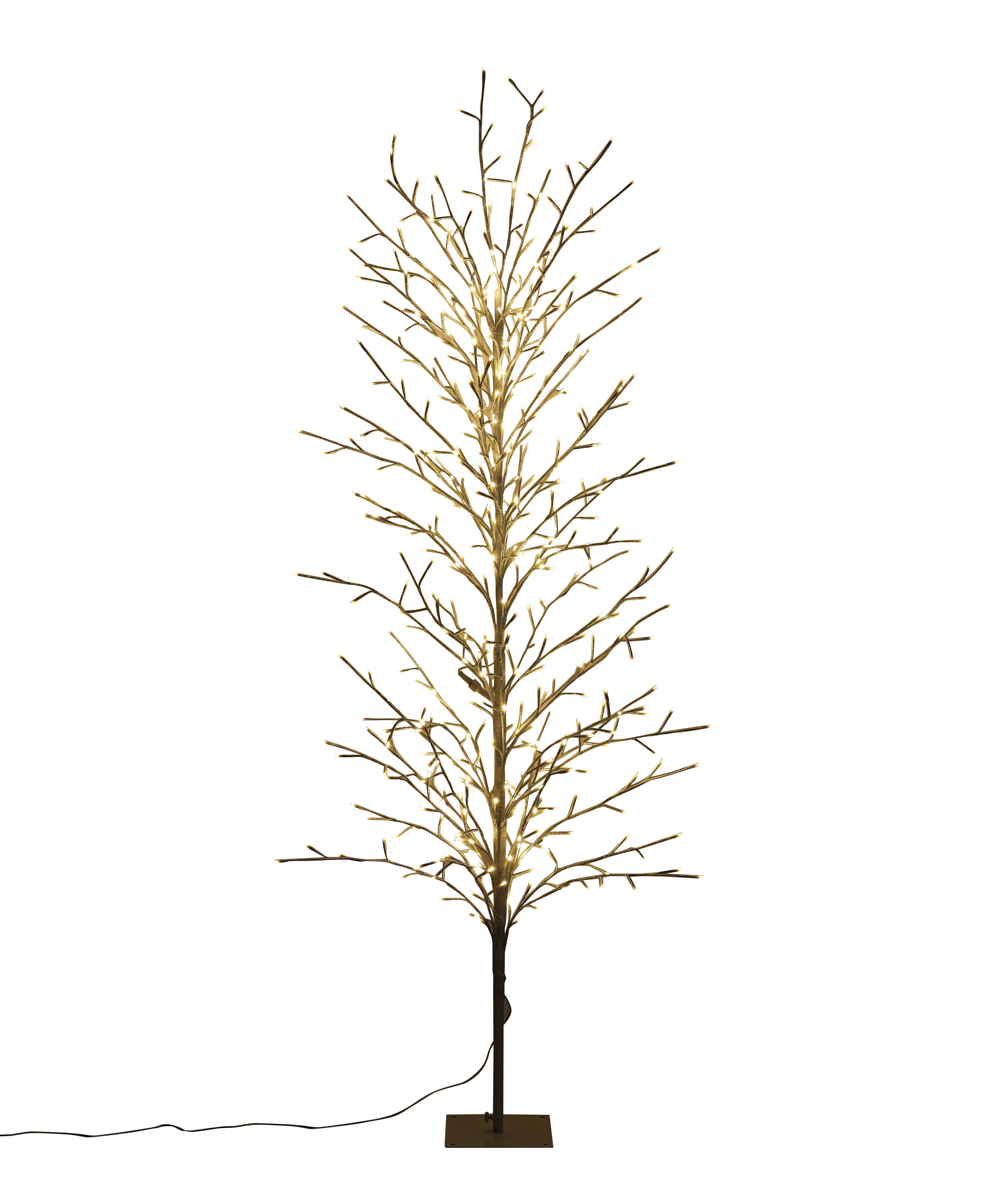 DEKORAČNÉ LED SVIETIDLO BREE - biela, Design, kov/plast (200cm) - Mömax