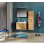 Badezimmer Bergamo - Eichefarben/Weiß, KONVENTIONELL, Keramik/Holzwerkstoff (80/200/46cm) Badezimmer Bergamo - Eichefarben/Weiß, KONVENTIONELL, Keramik/Holzwerkstoff (80/200/46cm)
