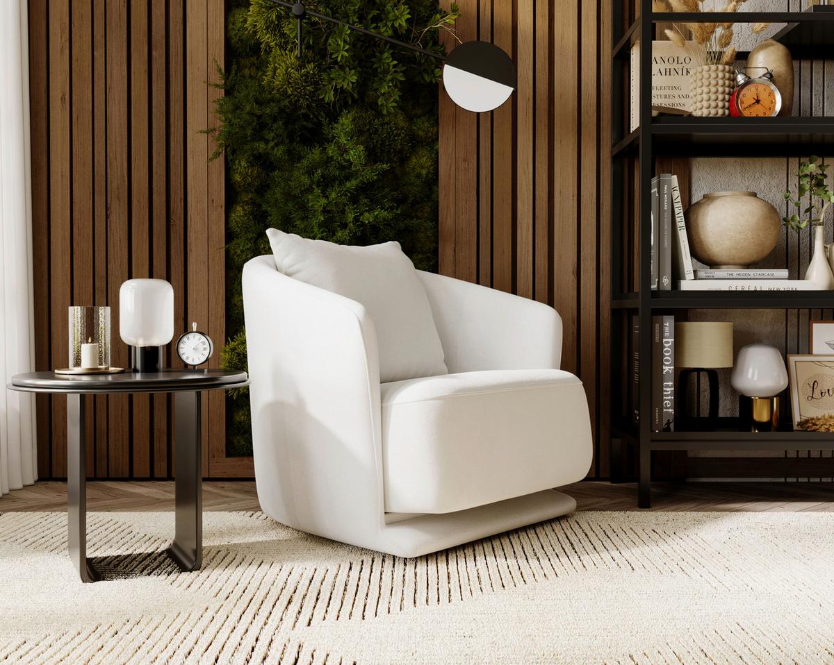 Wish Beige B: 83 Cm - Beige/Schwarz, Design, Textil (83/80/75cm) - Livetastic