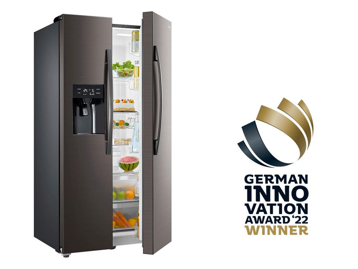 Side-by-side Ks-Ddx 6.32 Wt - Basics, Kunststoff/Metall (89,7/176,5/76,1cm) - Midea