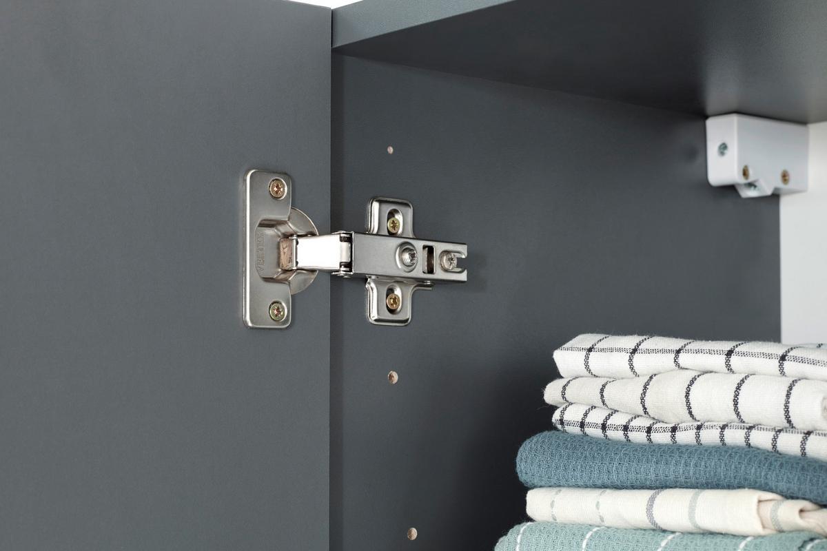 Eckküche Oliver Grau S: 280x172 Cm - Grau, Design, Holzwerkstoff (280/172cm) - Respekta