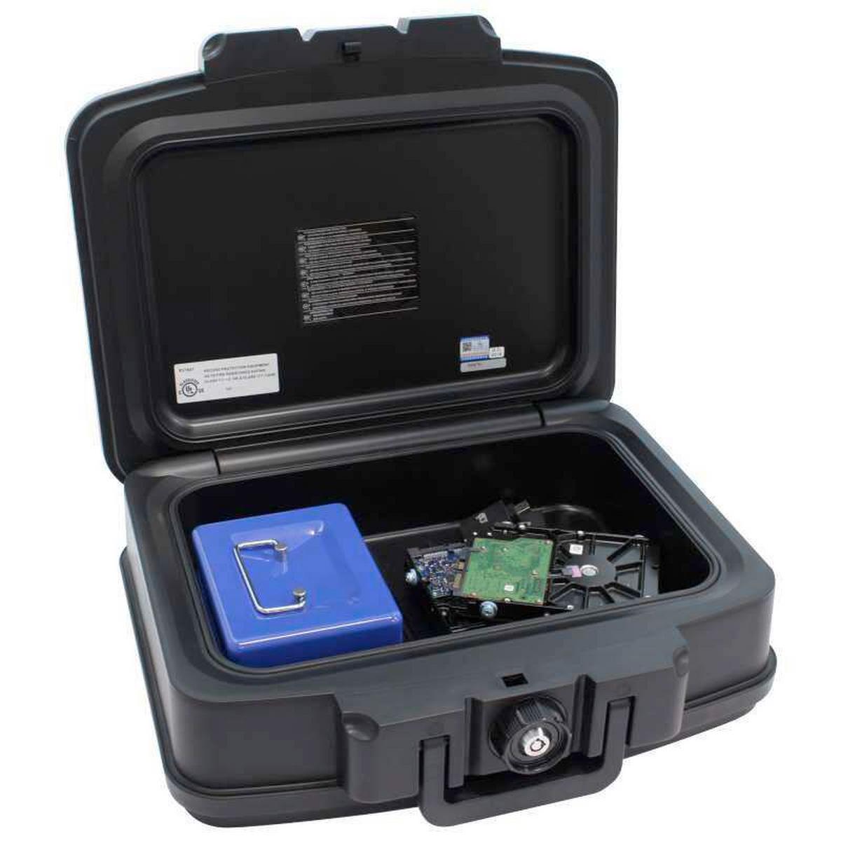 Brandschutztresor Firedatabox2 - Schwarz, KONVENTIONELL, Kunststoff (44/16,5/37cm) - ROTTNER