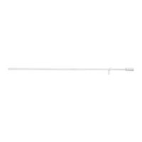TYČ NA ZÁVĚSY MAX -BASED- - bílá, kov (130-240cm) - Based