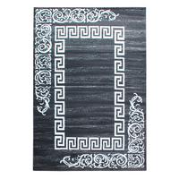 Flachwebteppich Miami - Grau, Design, Textil (240/340cm) - Novel