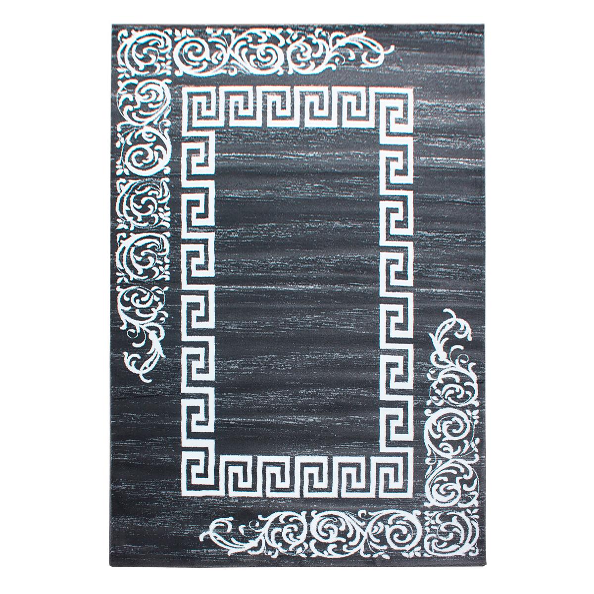 Flachwebteppich Miami - Grau, Design, Textil (240/340cm) - Novel