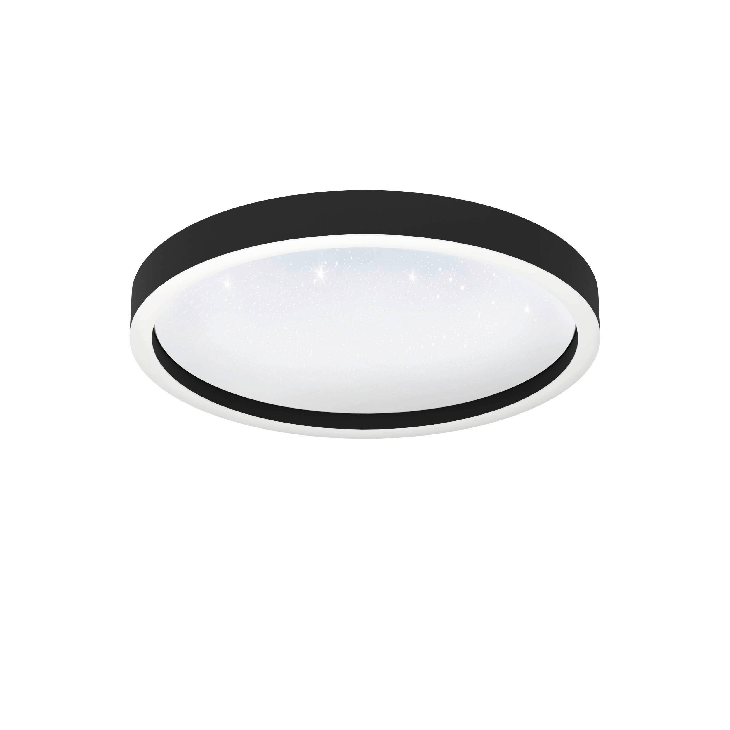 LED-Deckenleuchte Montemorelos Z Ø 42 cm Farbwechsler - Weiß, Design, Kunststoff/Metall (42/7cm) - Eglo