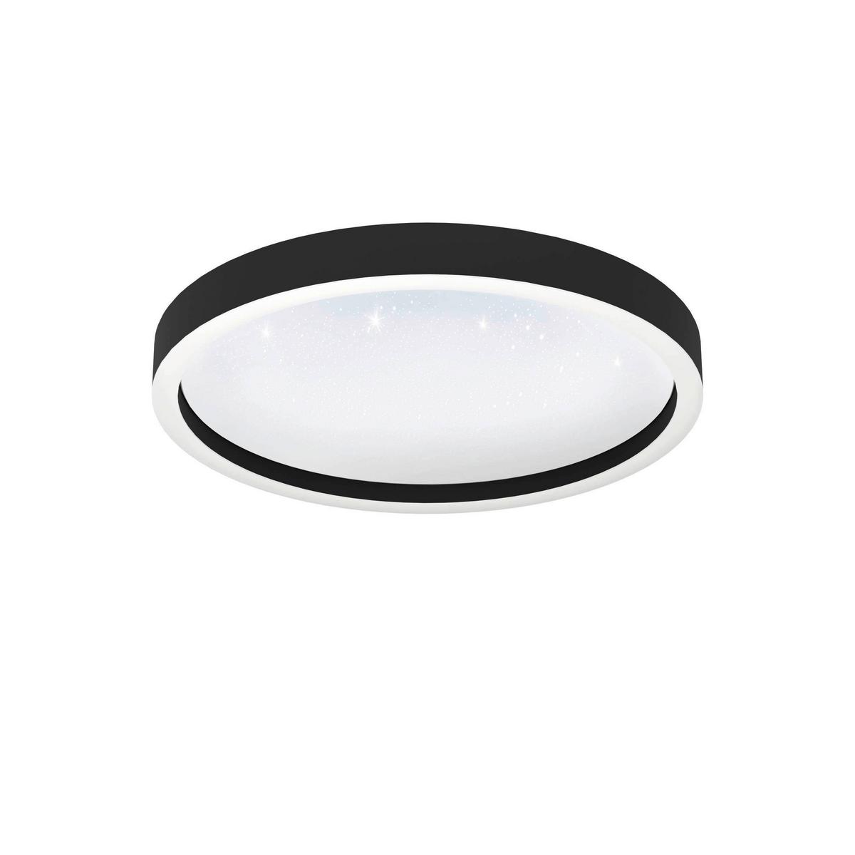 Led-deckenleuchte Montemorelos Z Ø 42 Cm Farbwechsler - Weiß, Design, Kunststoff/Metall (42/7cm) - Eglo