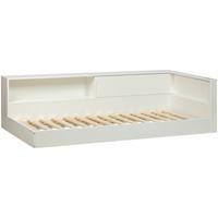 Bett Connect für Lattenrost Geeignet, Weiß 90x200 cm - Weiß, Design, Holz (90/200cm) - Livetastic