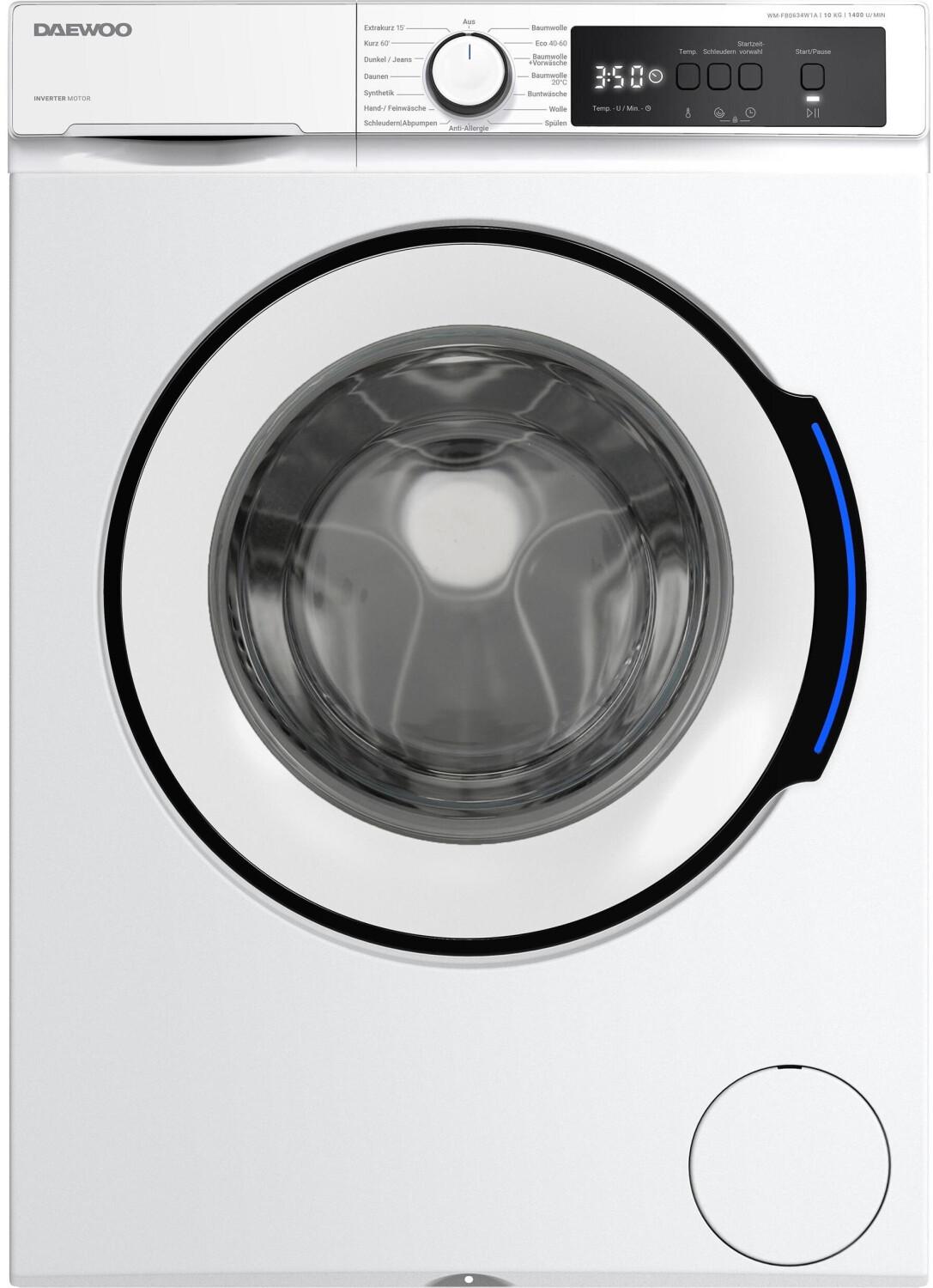 Waschmaschine 10843351 - Wm-Fb8514w1a-De - Weiß, Basics, Glas/Kunststoff (59,7/84,5/52,7cm) - Daewoo