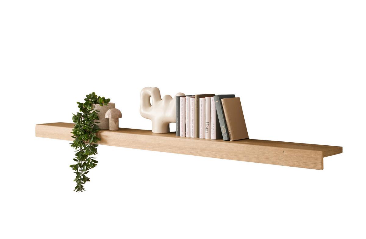 Wandboard Soleto Eichefarben B: 200 cm - Eichefarben, Design, Holzwerkstoff (200/8/20cm) - MID.YOU