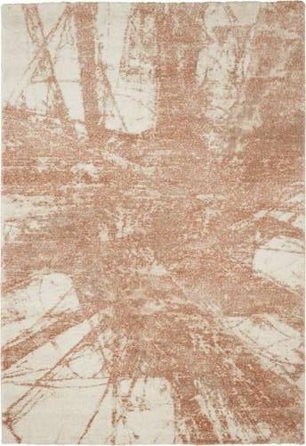 Webteppich My Bologna - Cognac/Creme, LIFESTYLE, Textil (140/200cm) - Obsession