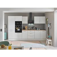 Küchenblock Turin Weiß/Eiche Dekor B: 330 cm - Weiß/Eiche Artisan, Basics, Holzwerkstoff (330cm) - MID.YOU