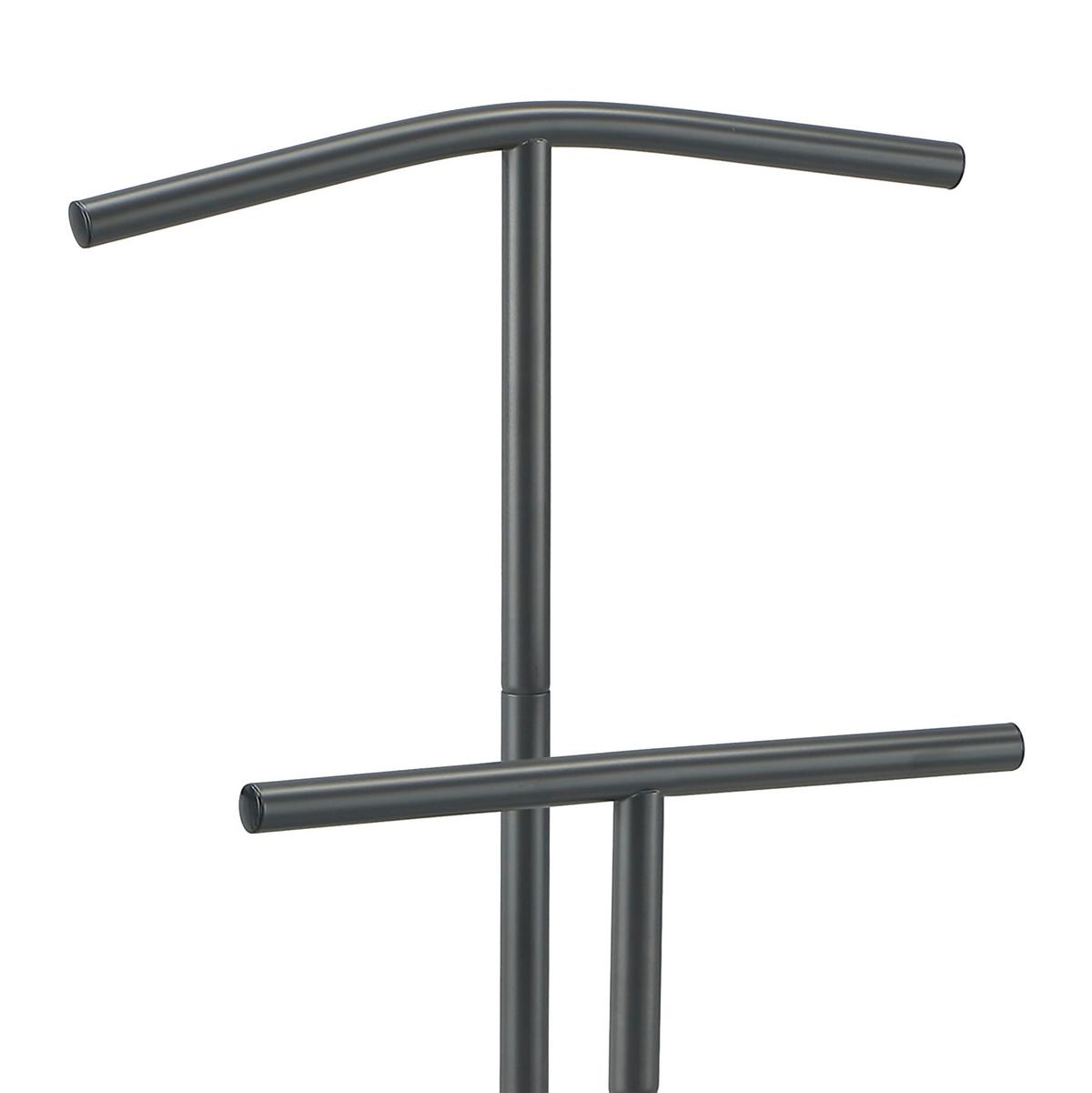 Kleiderständer Belinda - Anthrazit, MODERN, Metall (48/105/28cm)