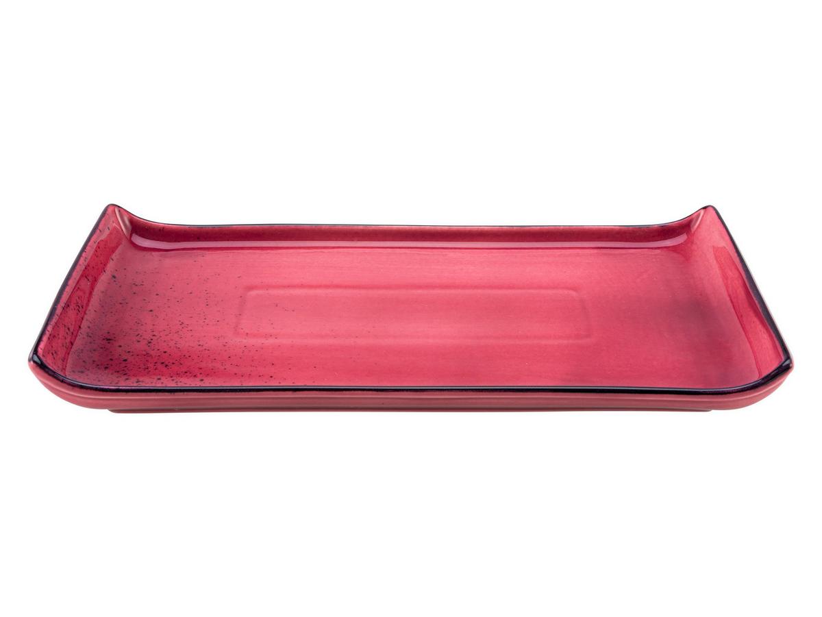 Servierplatte 33023 Nature Collection - Dunkelrosa, Trend, Keramik (16,5/33cm) - Creatable