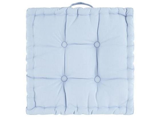 Polštář Ninix - modrá, textil (40/40/10cm) - Mömax modern living Polštář Ninix - modrá, textil (40/40/10cm) - Mömax modern living