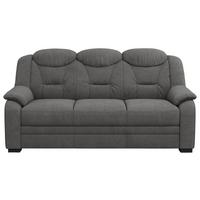 Trojmiestna pohovka MARCUS, antracitová ženilka - čierna/antracitová, Basics, textil/plast (189/99/99cm) - MID.YOU