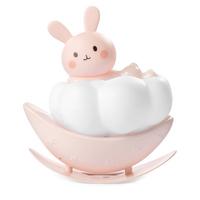 Kindertischleuchte Rosa Hellrosa Weiß L: 11 cm - Hellrosa/Weiß, Basics, Kunststoff (11/6.5/12.5cm)
