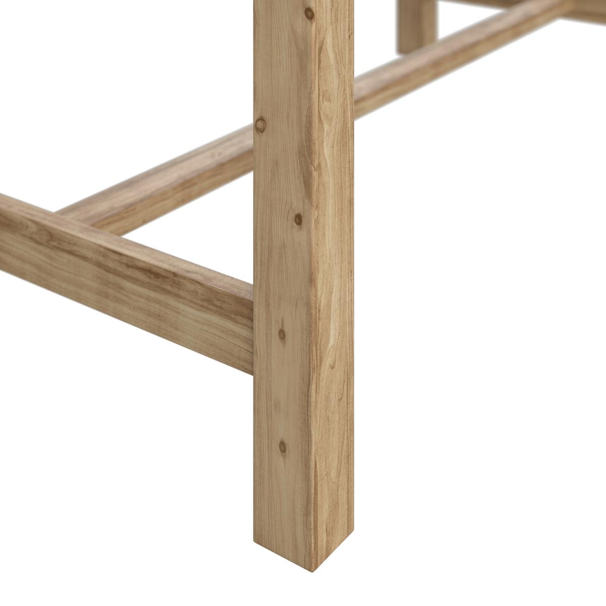 ZÁHRADNÁ SÚPRAVA SIMONE - farba akácie/svetlosivá, Modern, drevo/textil - Bessagi Garden