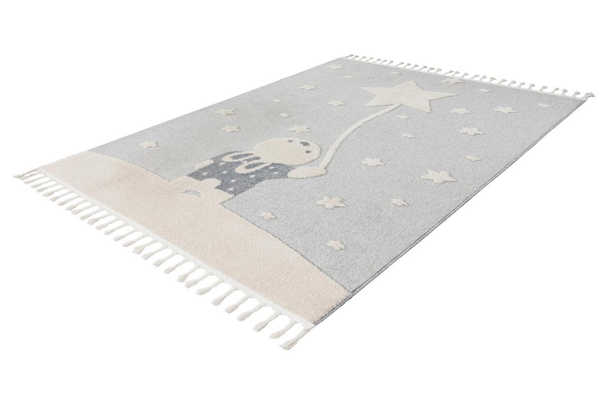 Flachwebteppich My Fano 393 Rast 120x170 - Multicolor/Weiß, LIFESTYLE, Textil (120/170cm) - Obsession
