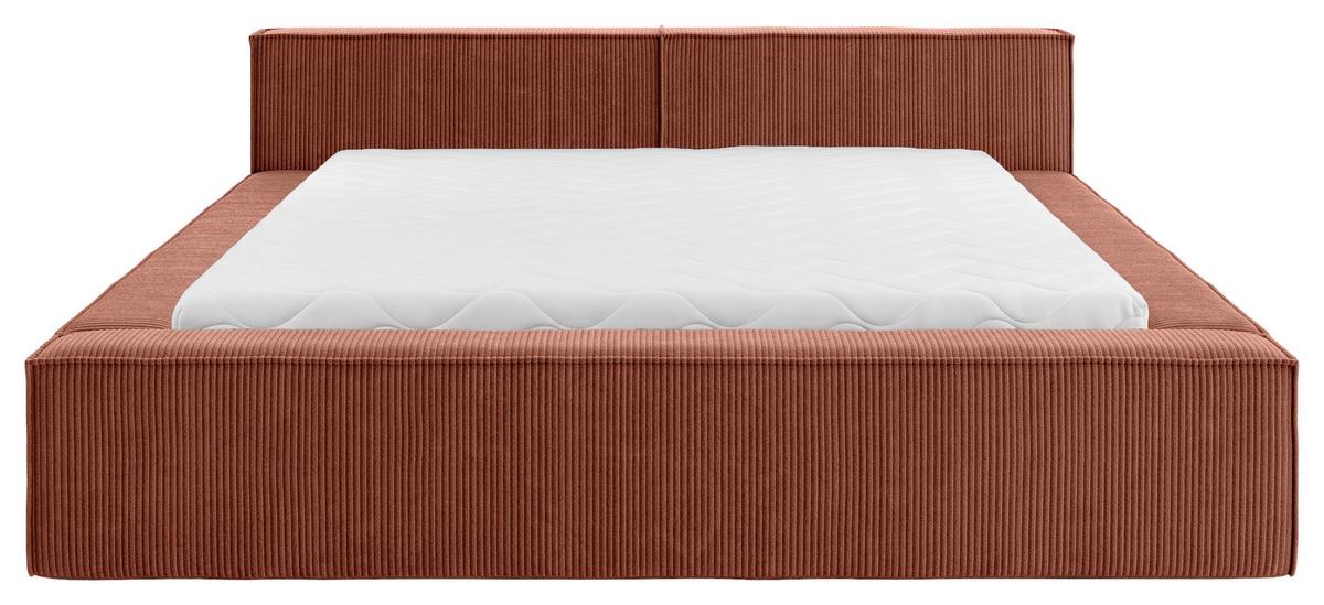 POLSTERBETT inkl. Lattenrost 160x200 - Schwarz/Naturfarben, Basics, Holz/Textil (160/200cm) - Livetastic
