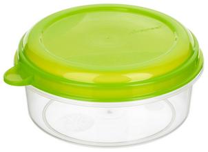 Frischhaltedose rund aus Kunststoff