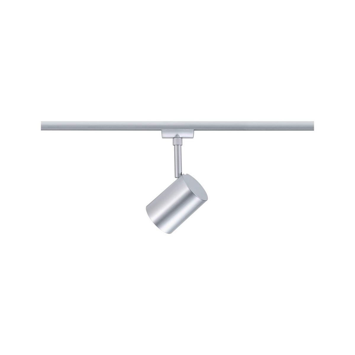 Schinensystem-Strahler 95631 URAIL LUXE - Chromfarben, Basics, Kunststoff (6,5/6,5/16,3cm) - Paulmann
