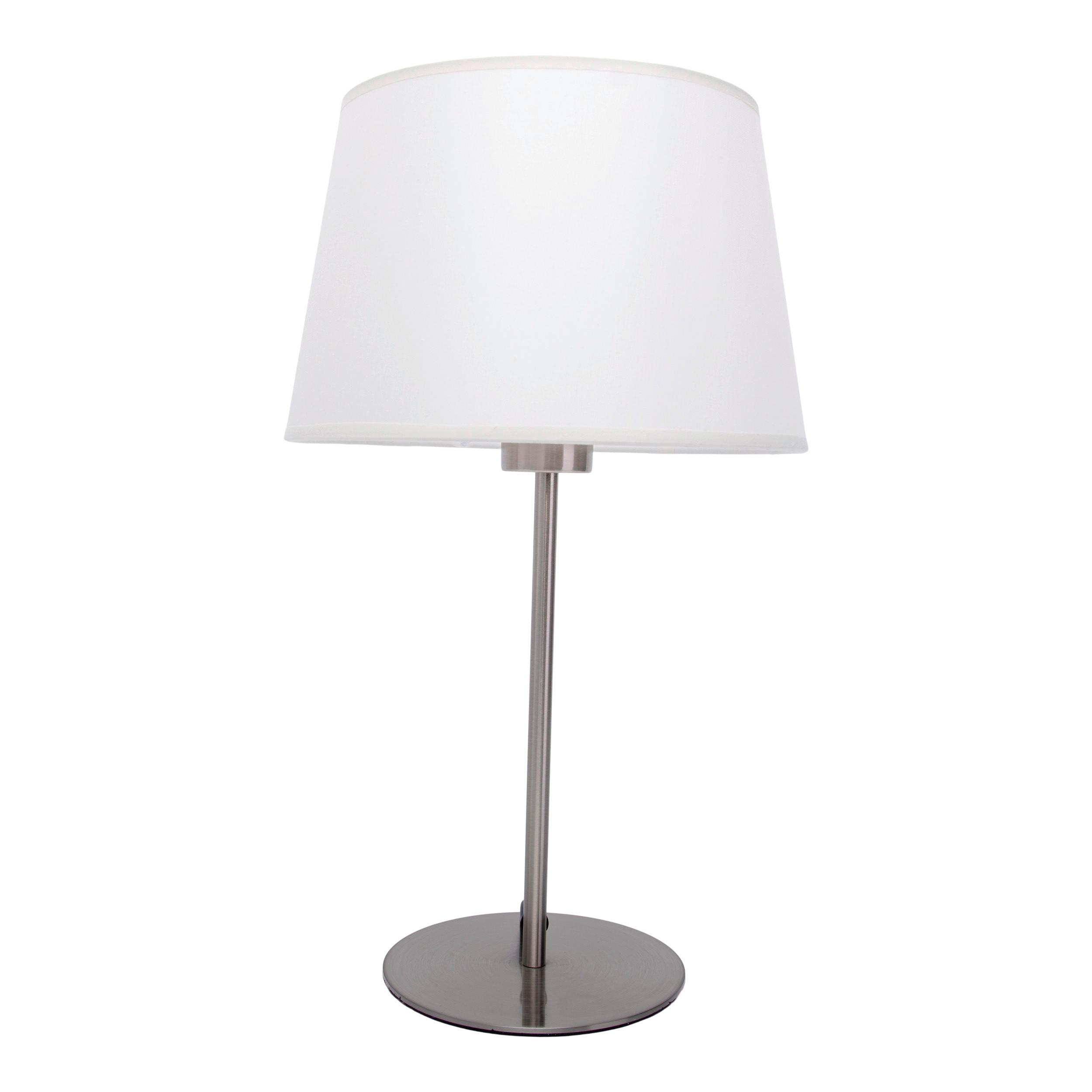 Nachttischleuchte Bologna - Beige, Basics, Kunststoff/Textil (45cm) - Näve