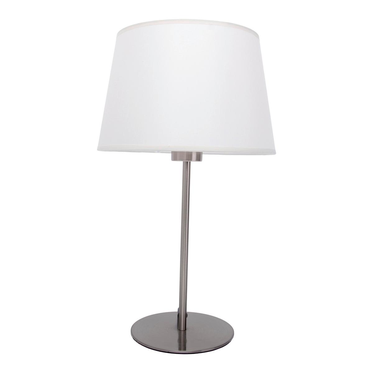 Nachttischleuchte Bologna - Beige, Basics, Kunststoff/Textil (45cm) - Näve