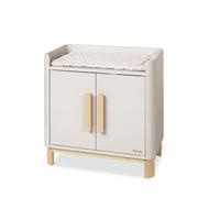 Puppenwickelkommode Buche LxBxH: 47x31x47 cm - Beige/Naturfarben, Basics, Holz (47/31/47cm) - Pinolino