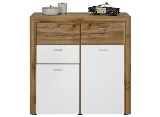 Komoda Ronny - bílá/barvy dubu, Moderní, kompozitní dřevo (100/102/38cm) - Mömax modern living Komoda Ronny - bílá/barvy dubu, Moderní, kompozitní dřevo (100/102/38cm) - Mömax modern living