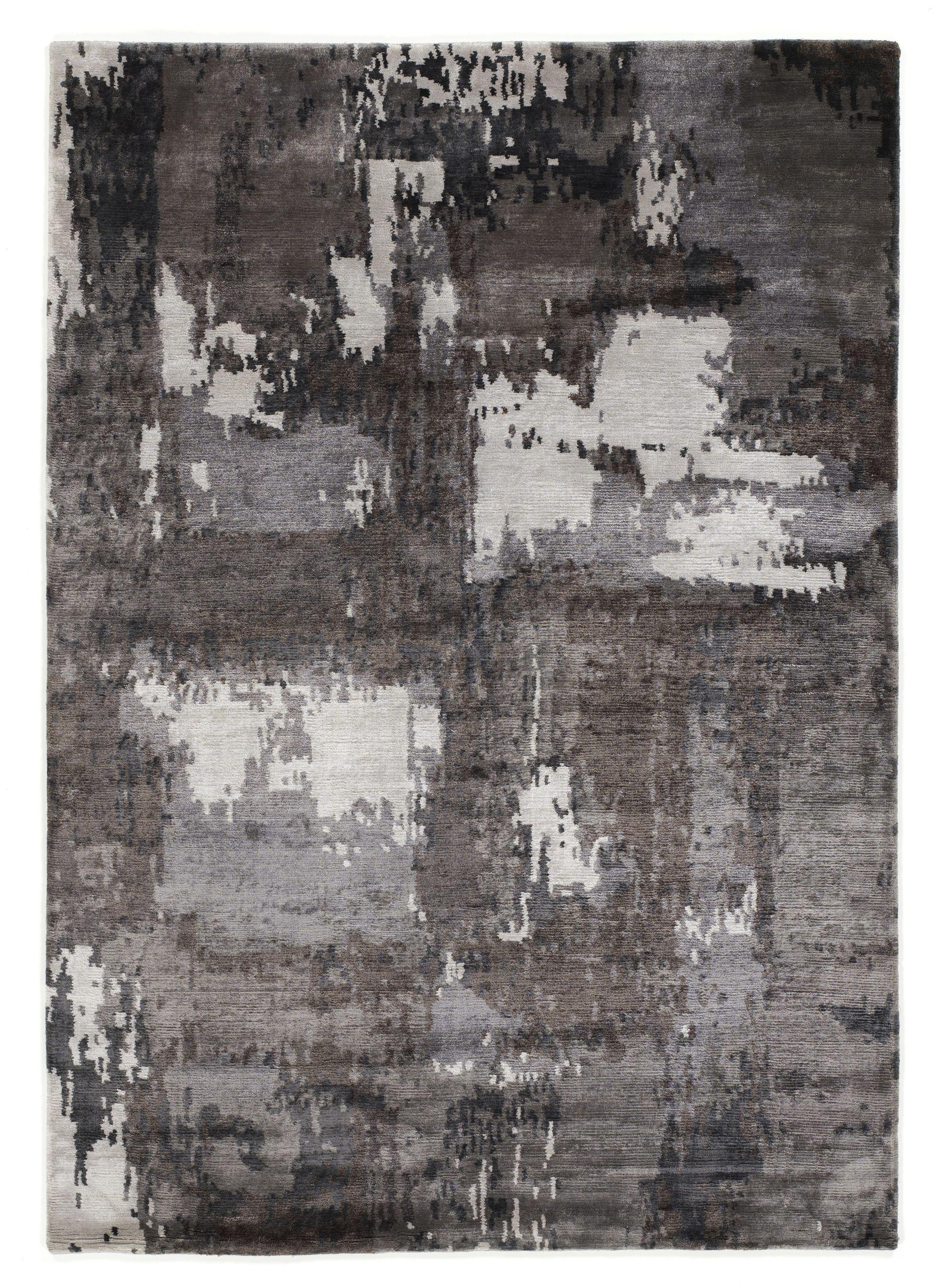 Orientalischer Webteppich Grau Angeles Rund Ø 170 cm - Grau, Design, Textil (170cm) - Musterring