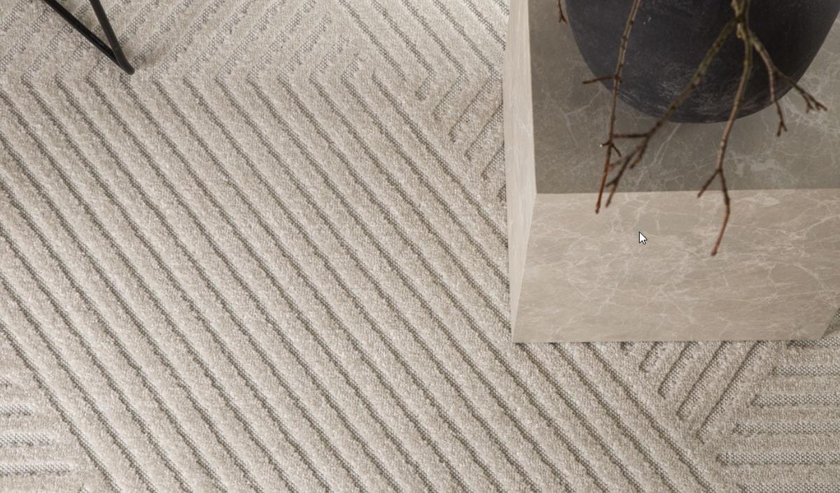 Teppich Aron - Weiß, Basics, Textil (200/290cm) - P & B