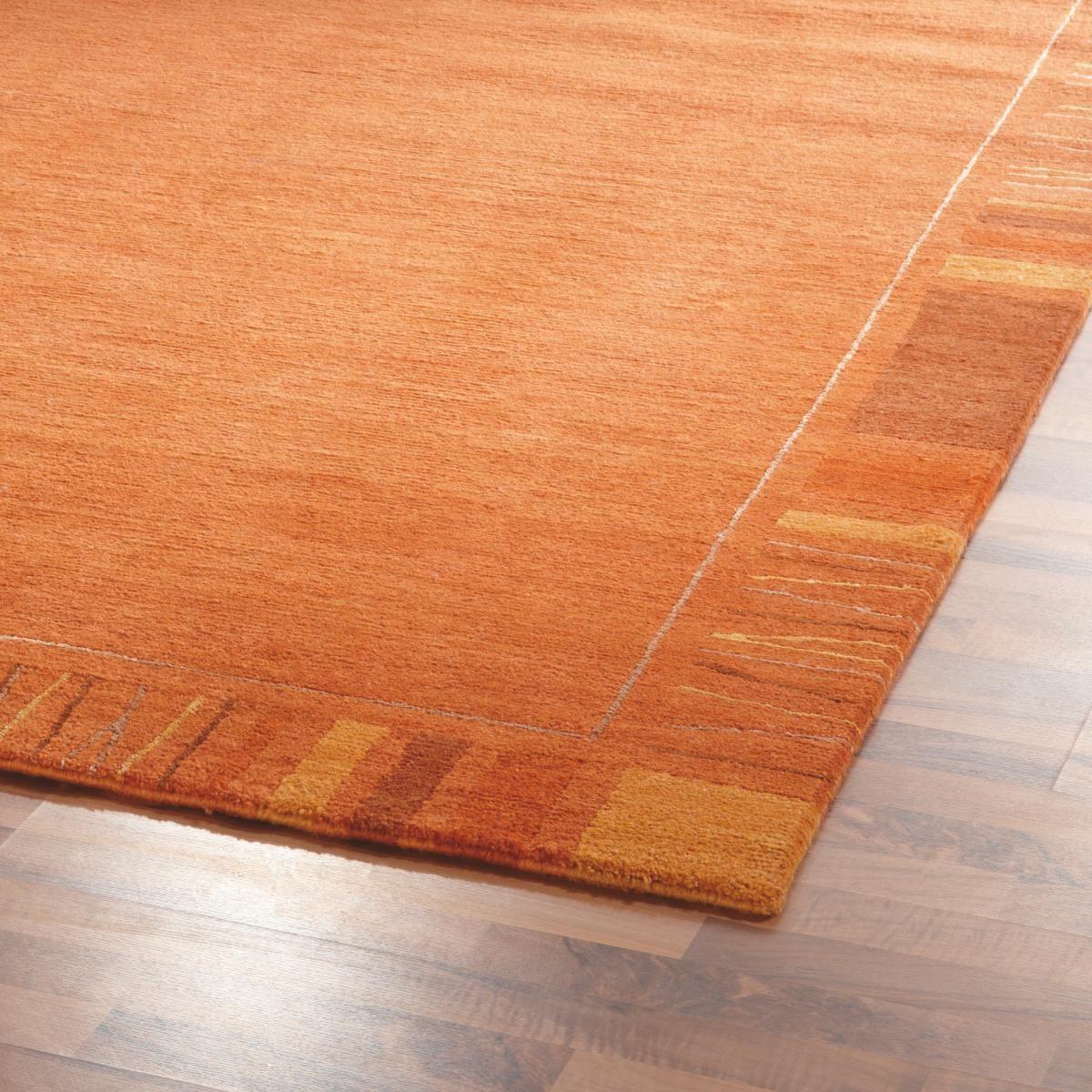 Orientalischer Webteppich Kupferfarben 140x70 Cm - Kupferfarben, Basics, Textil (70/140cm) - Cazaris