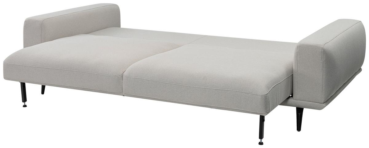 3-sitzer-sofa Selene Creme, B: 242 Cm - Creme/Schwarz, MODERN, Textil (242/89/115cm) - MID.YOU