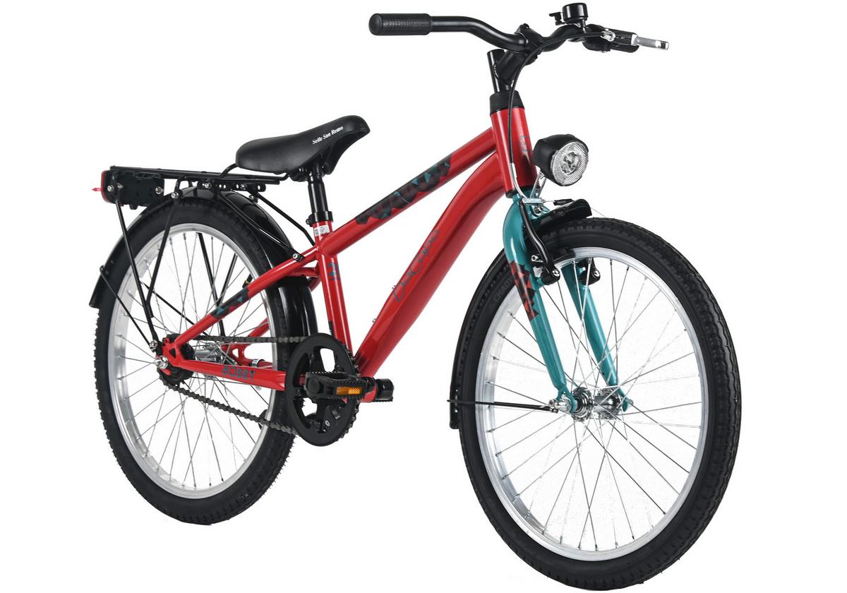 Dacapo Kinderfahrrad Bobby Rot - Rot, Basics, Metall (25/140/60cm)