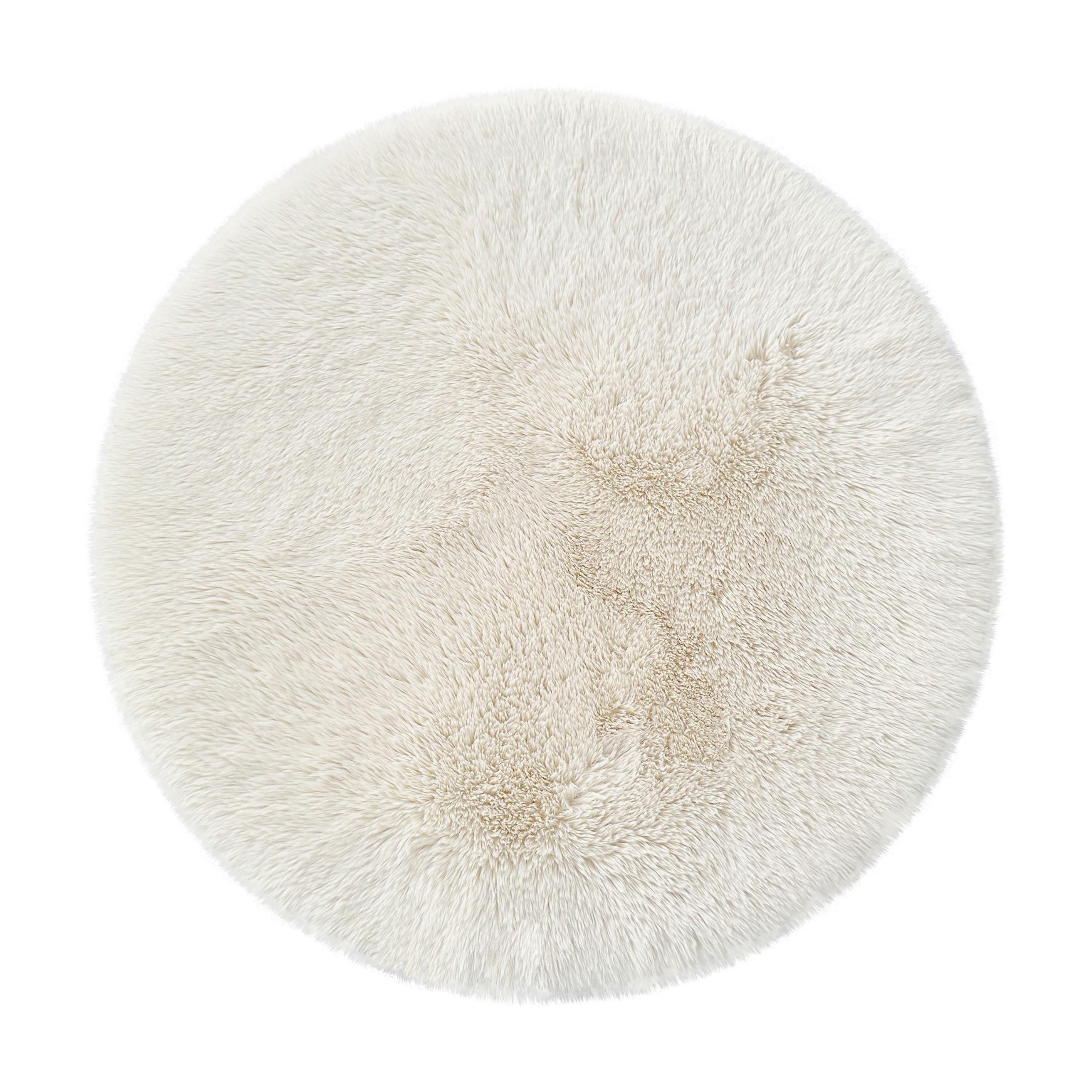 Vorleger, Creme, Flor: 35mm Orla